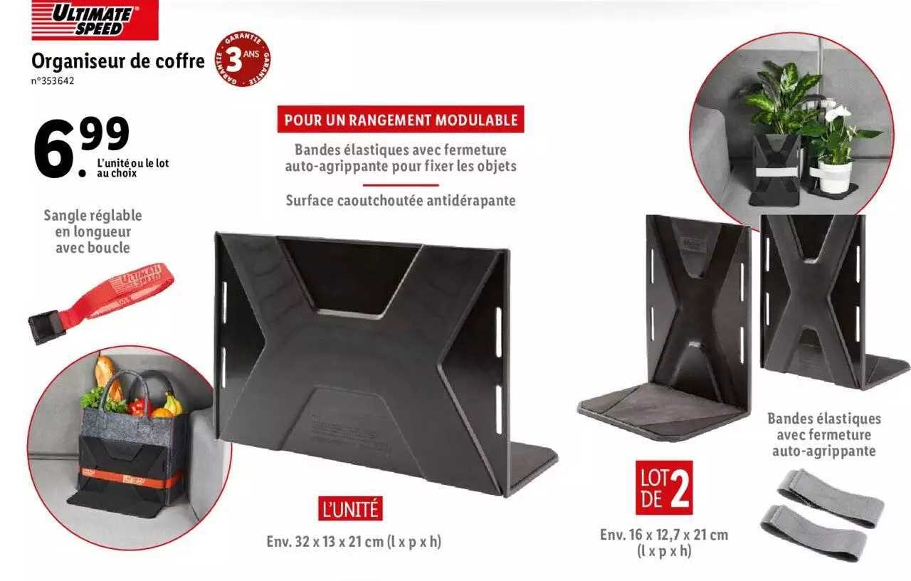 Ultimate Speed Organiseur De Coffre