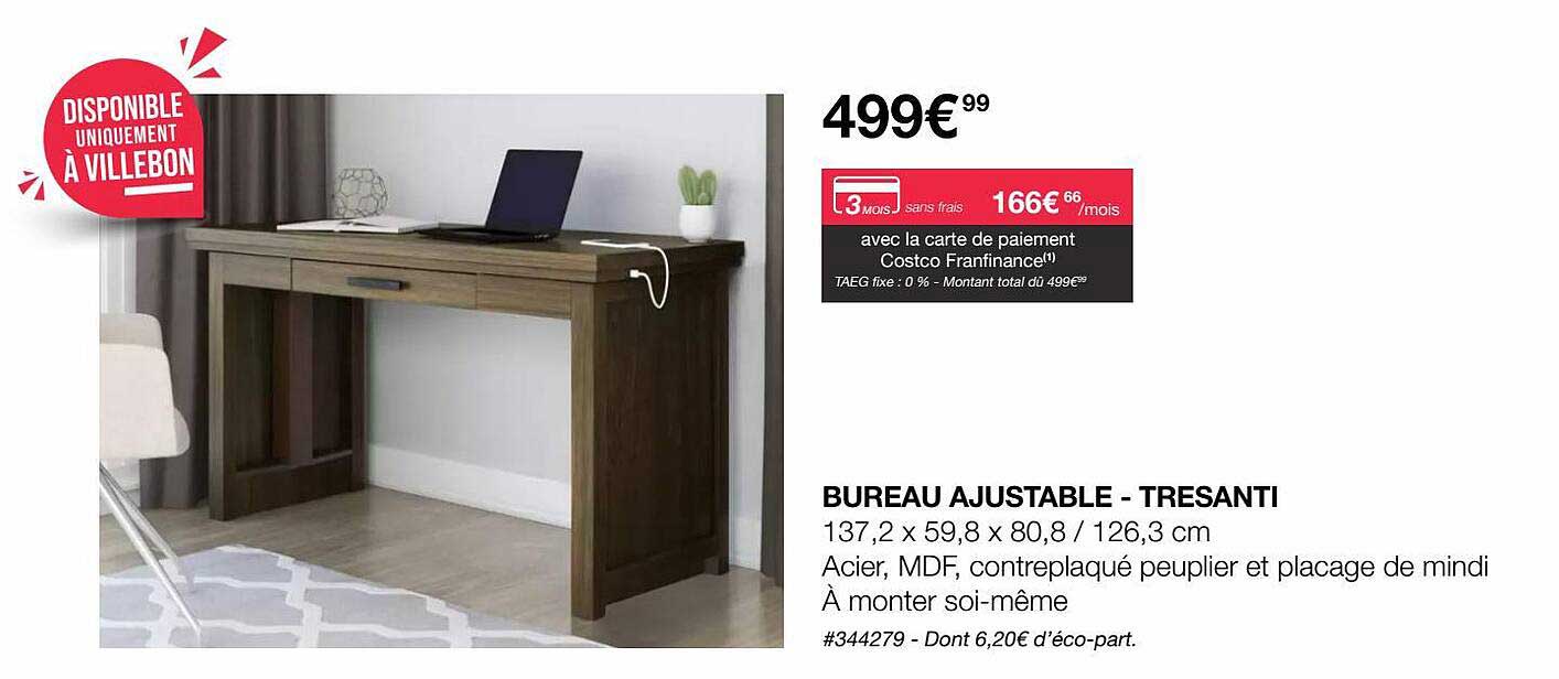 Bureau Ajustable-tresanti