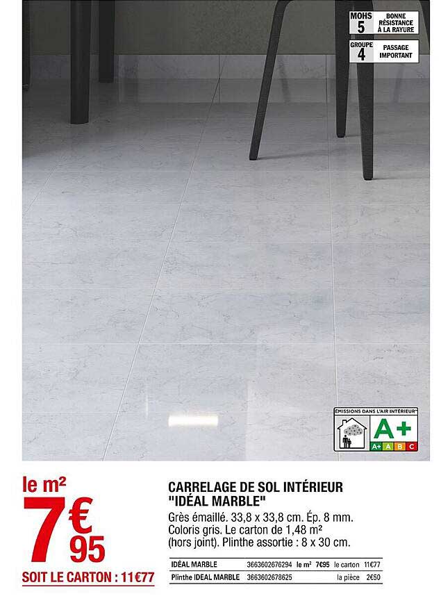 Carrelage De Sol Intèrieur «idéal Marble»