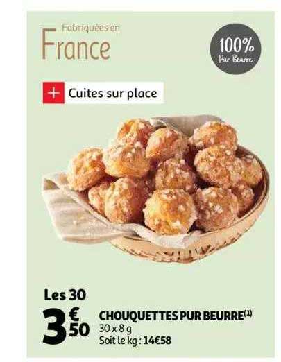 Chouquettes Pur Beurre