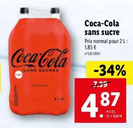 coca-cola sans sucre