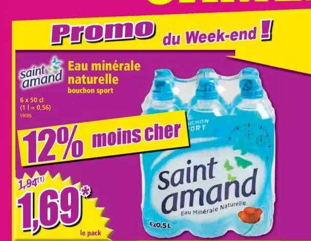 eau minéral naturelle saint amand