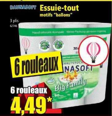 essuie-tout daunasoft