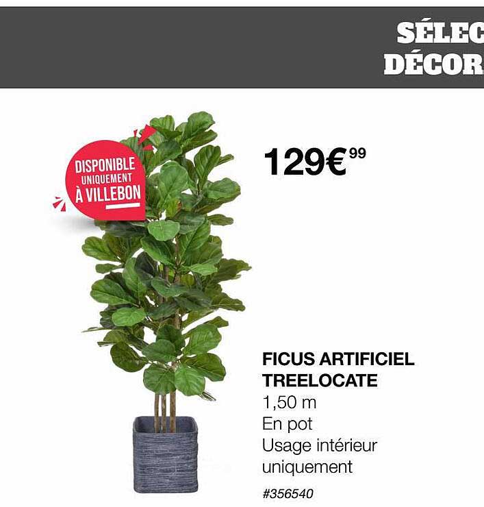 ficus artificiel treelocate