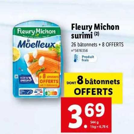 fleury michon surimi