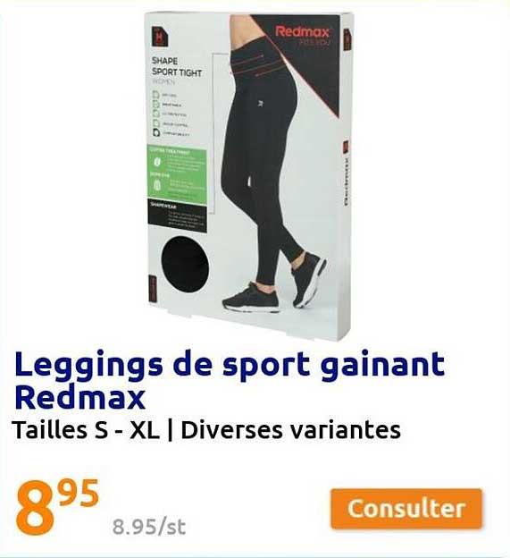 Leggings De Sport Gainant Redmax