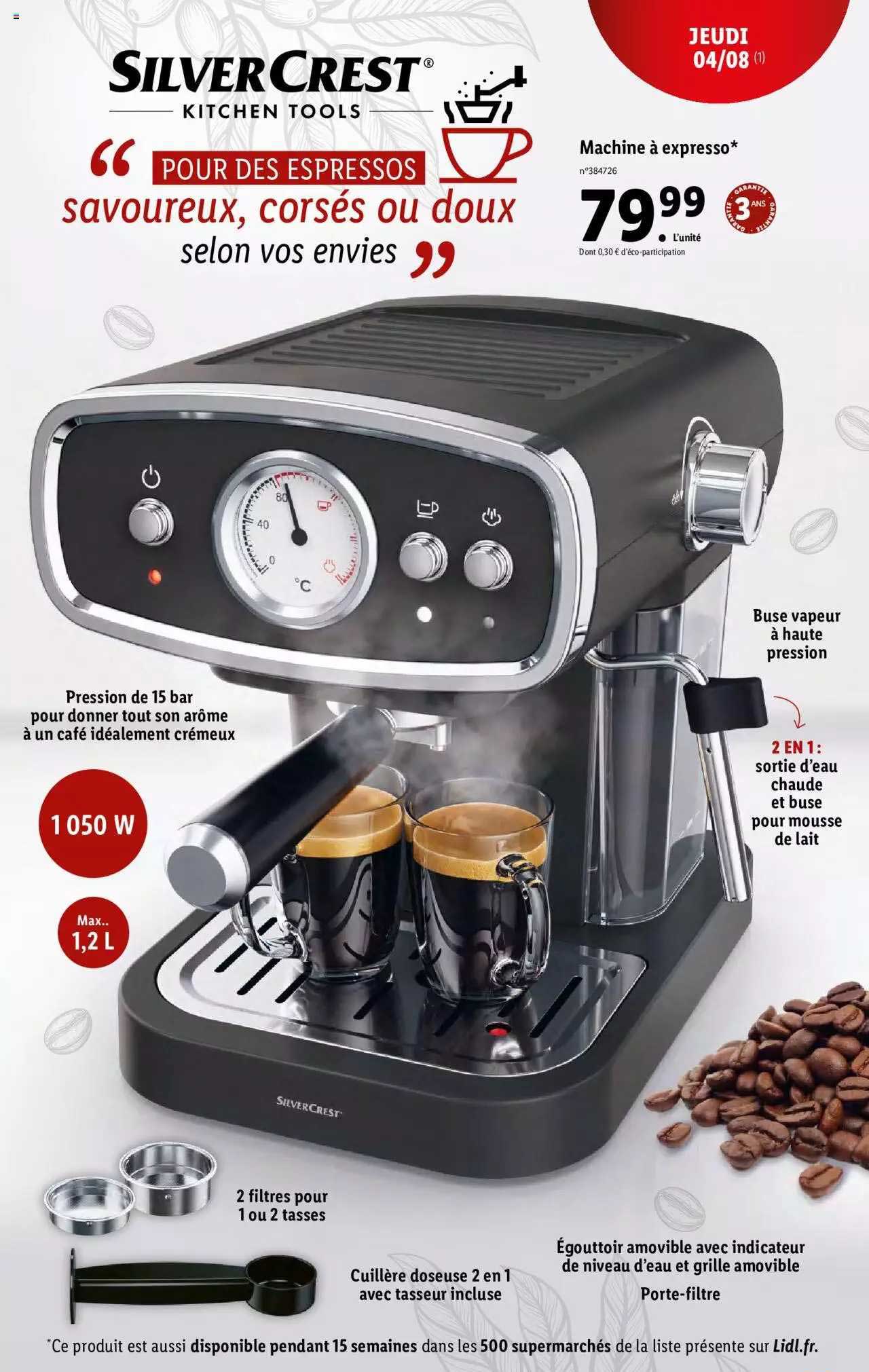 machine à espresso silver crest