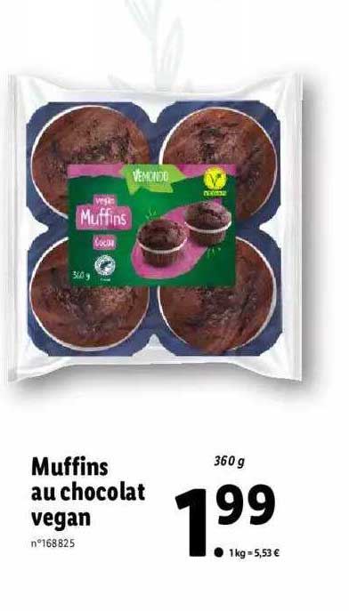 Muffins Au Chocolat Vegan