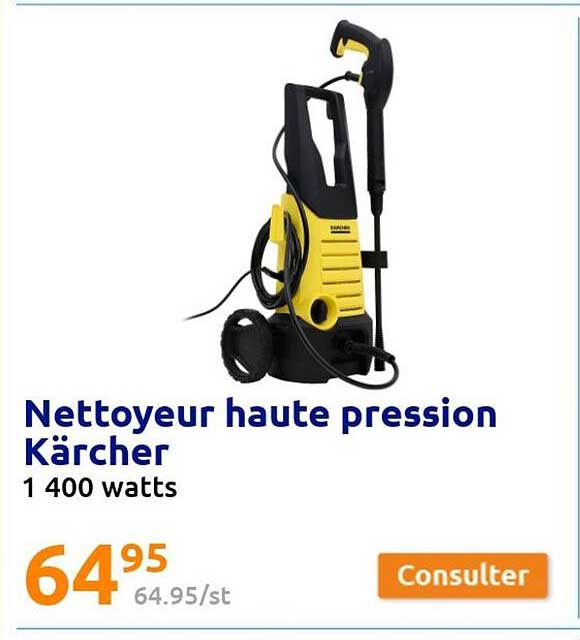 nettoyeur haute pression kärcher 1400 watts