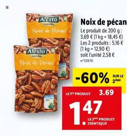 Noix De Pécan Alesto