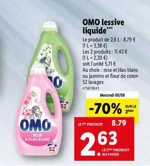Omo Lessive Liquide