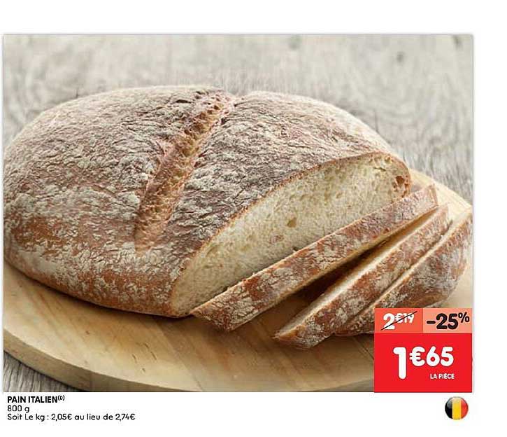 pain italien© 800g