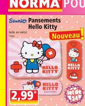 pansements hello kitty