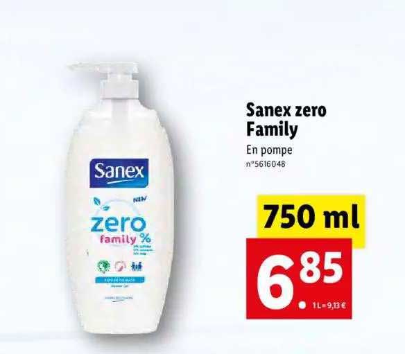 Sanex Zero Family