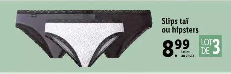 slips taï ou hipsters