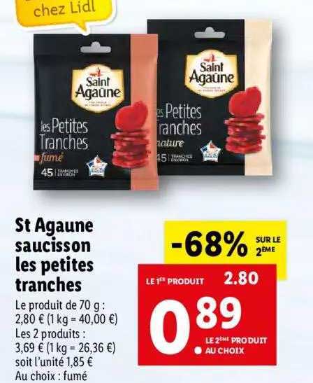 st agâune saucisson les petites tranches