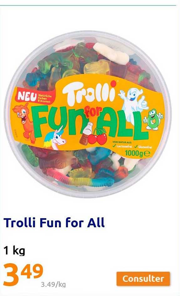 Trolli fun for all 1kg