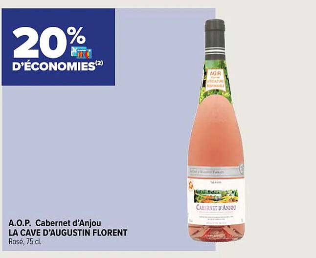a.o.p. cabernet d'anjou la cave d'augustin florent