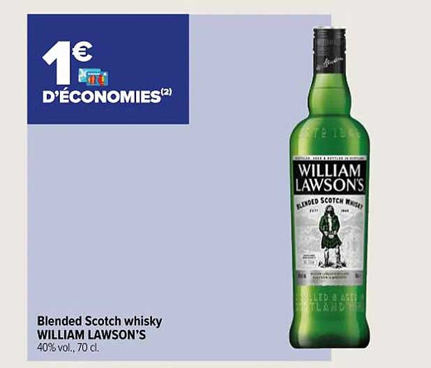 blended scotch whisky william lawson's