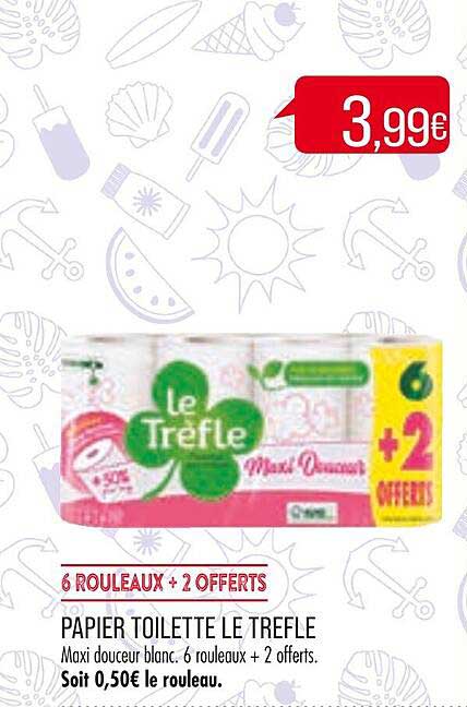 Papier Toilette Le Trèfle