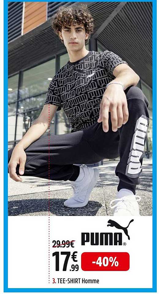 tee-shirt homme puma