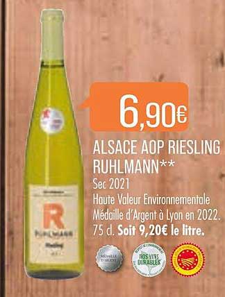 Alsace Aop Riesling Ruhlmann
