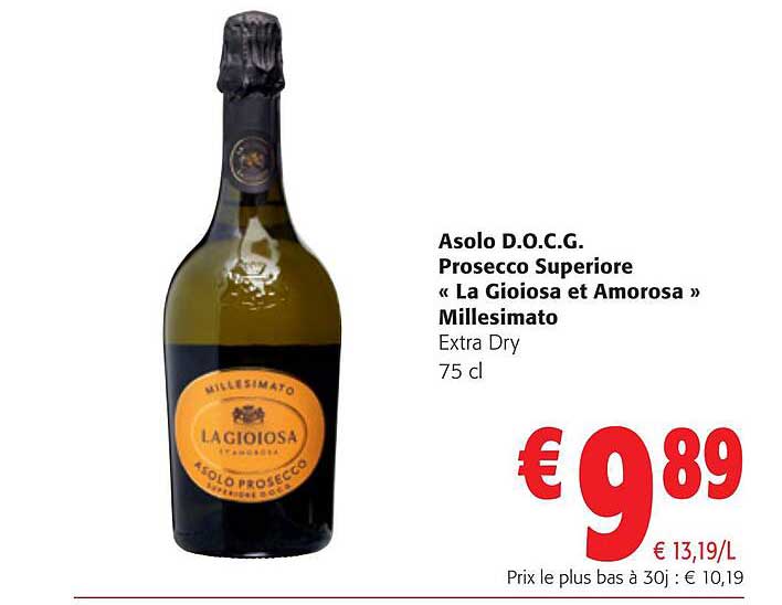 asolo d.o.c.g. prosecco superiore «la gioiosa et amorosa» millesimato