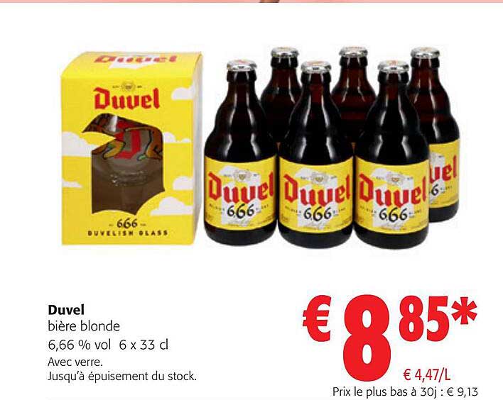Bière Blonde Duvel
