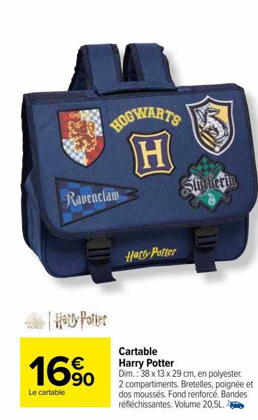 cartable harry potter