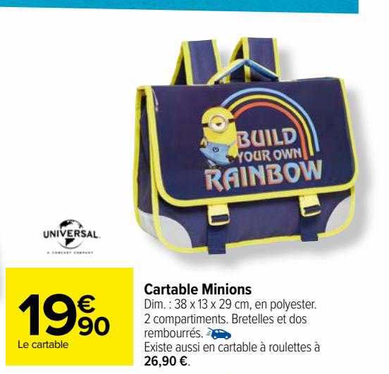 Cartable Minions Universal