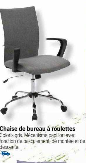 Chaise De Bureau à Roulettes