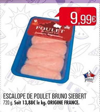 escalope de poulet bruno siebert