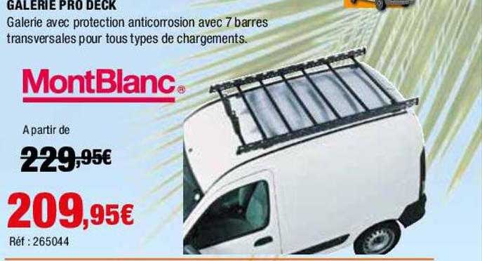 galerie pro deck mont blanc