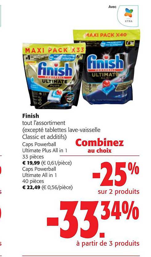 l'assortiment finish