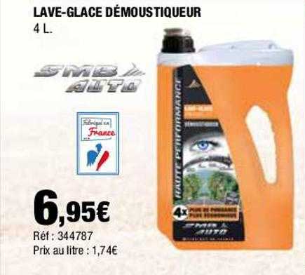 lave-glace démoustiqueur