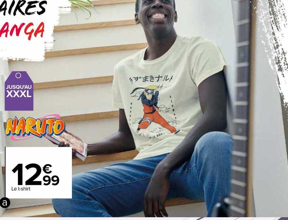 le t-shirt naruto
