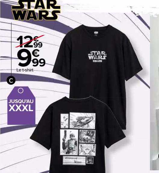le t-shirt star wars