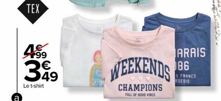 le t-shirt tex