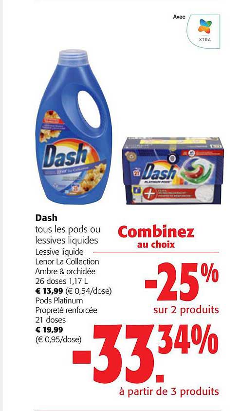 Les Pods Ou Lessives Liquides Dash