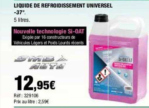 liquide de refroidissement universel -37°