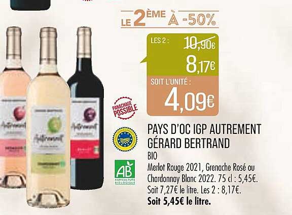 pays d'oc igp autrement gérard bertrand