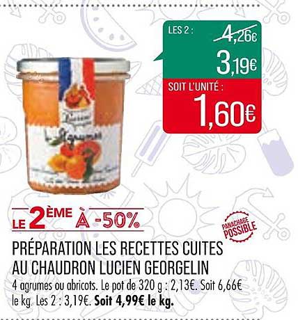 préparation les recettes cuites au chaudron lucien georgelin