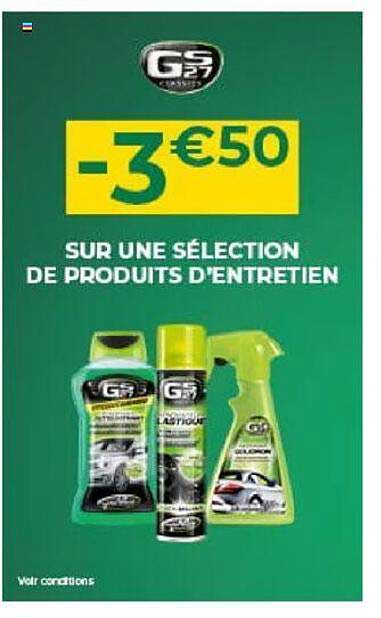 produits d'entretien gs27