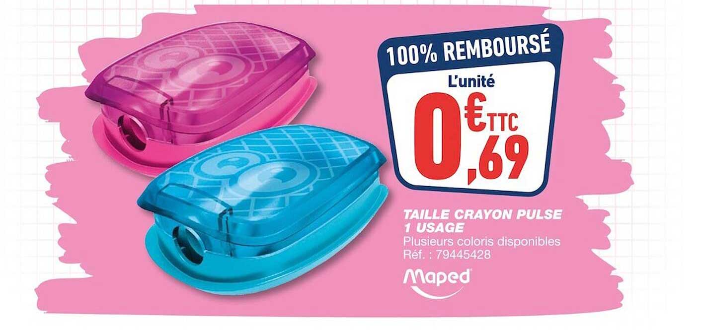 taille crayon pulse 1 usage maped