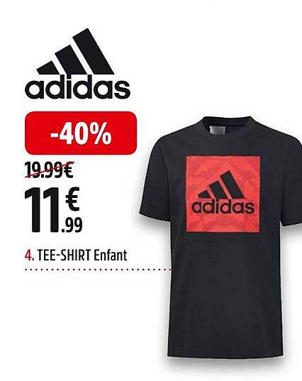 tee-shirt enfant adidas