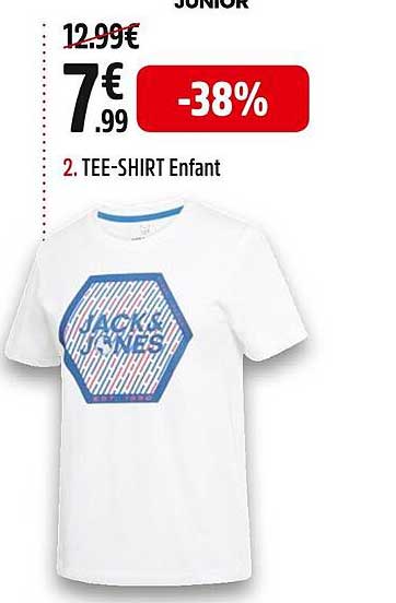 tee-shirt enfant jack & jones