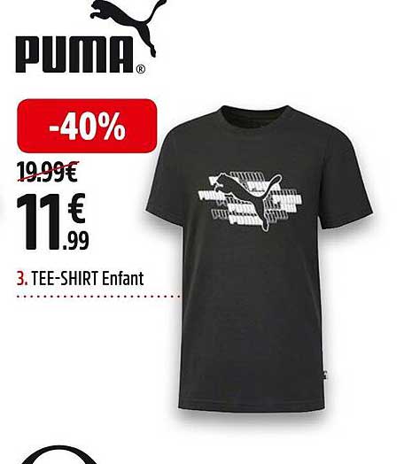tee-shirt enfant puma