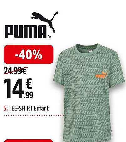 tee-shirt enfant puma