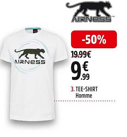 tee-shirt homme airness