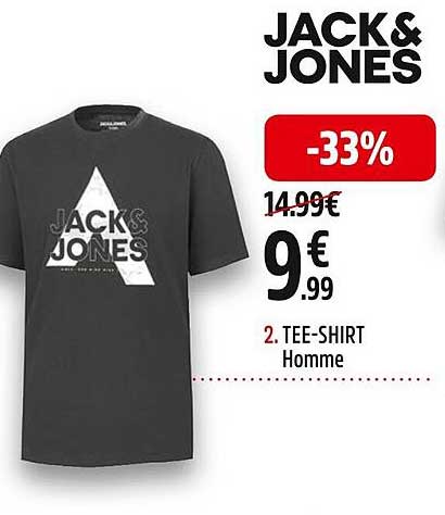 tee-shirt homme jack & jones